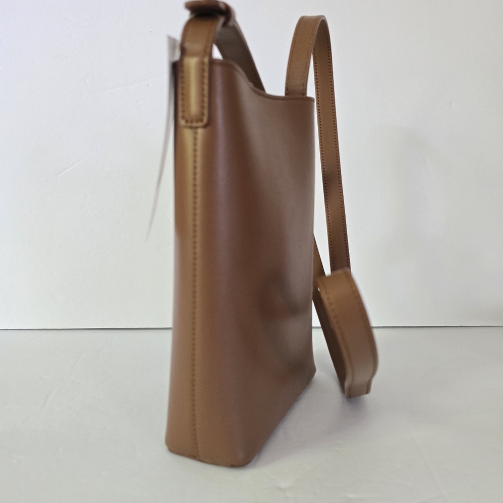 Aesther Ekme Leather Crossbody Bag Brown - Picture 3 of 7